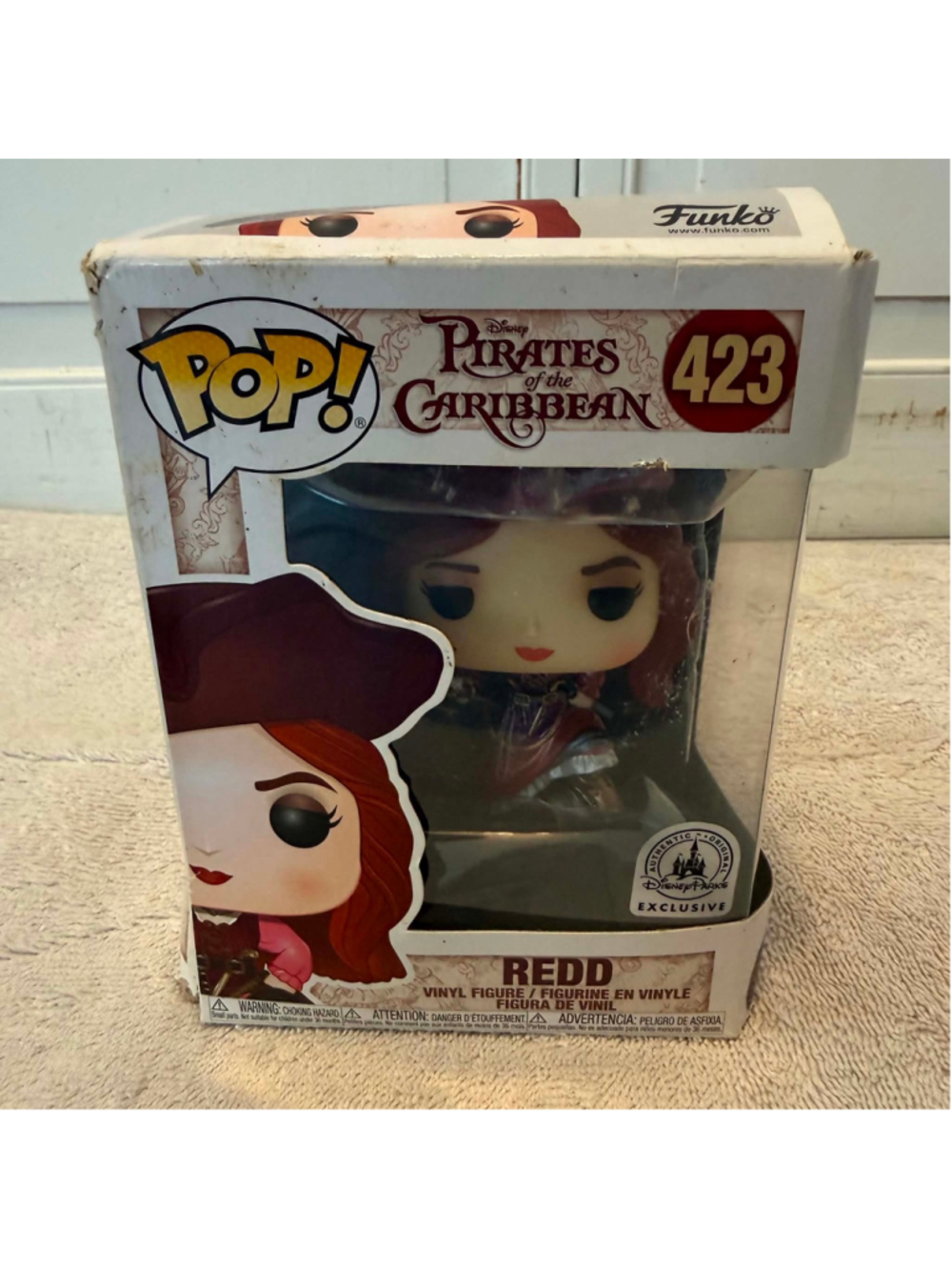 Funko Pop! Disney Pirates of the Caribbean Redd #423 Disney Parks Exclusive